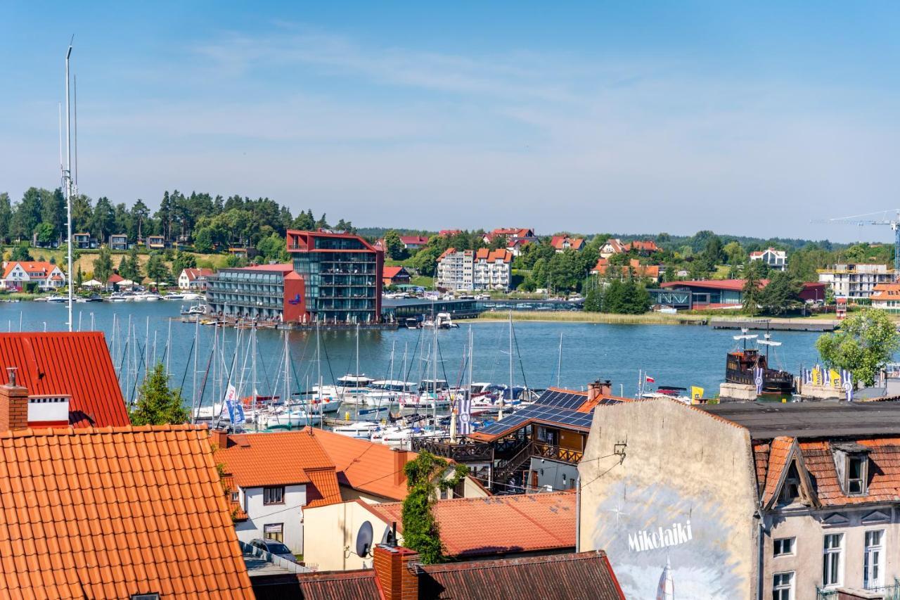 Apartament Z Widokiem Mikołajki Buitenkant foto